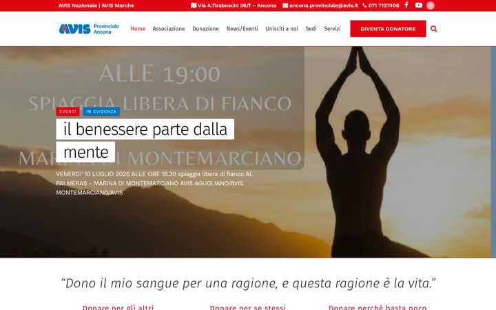 Ekrano kopija avisprovincialeancona.it