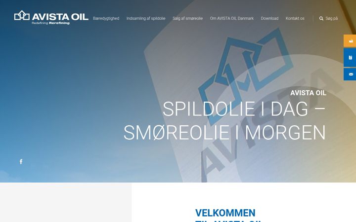 Ekrano kopija avista-oil.dk