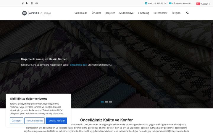 Screenshot of avista.com.tr