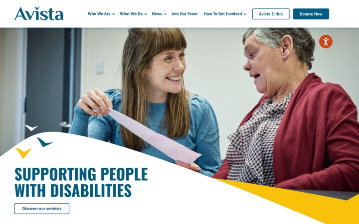 Screenshot of avista.ie