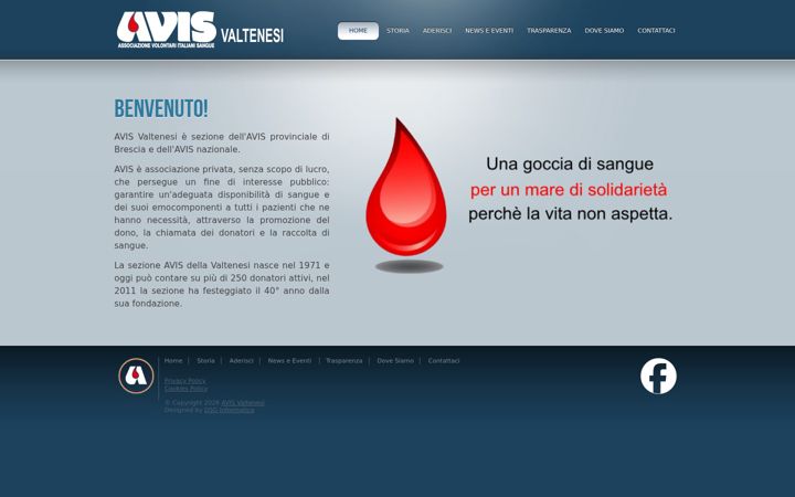 Screenshot of avisvaltenesi.it