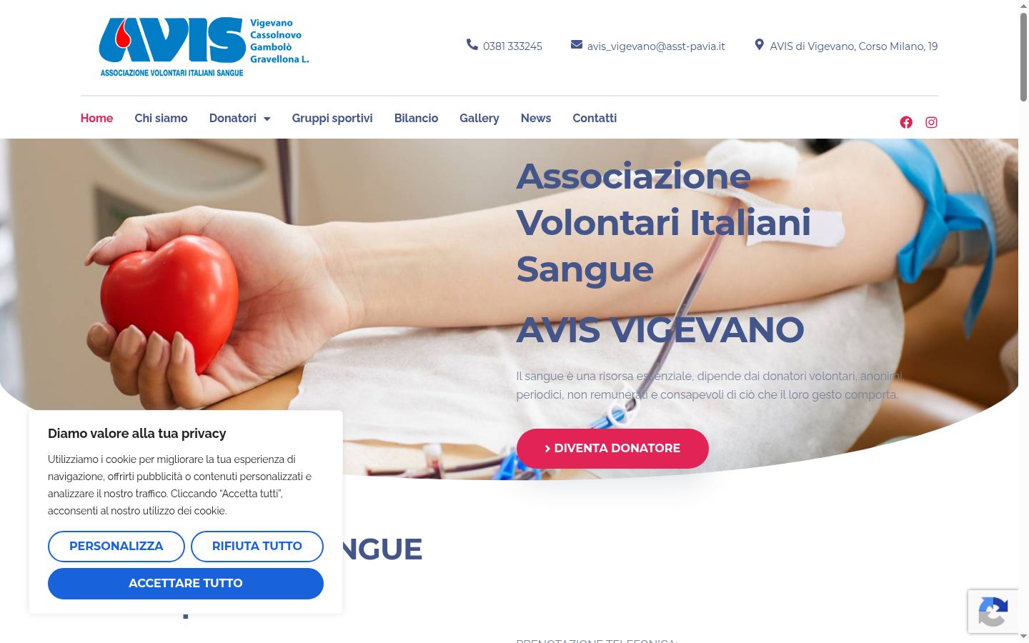 Screenshot van de toestemmingsbanner zoals getoond vóór enige interactie