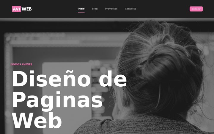 Screenshot of aviweb.com.ar