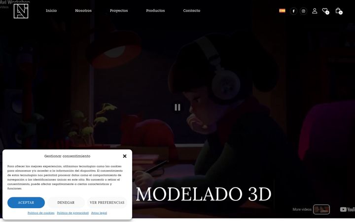 Screenshot of aviworkshop.com
