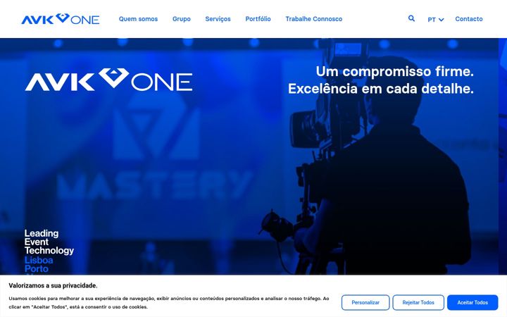 Zrzut ekranu avk-one.pt