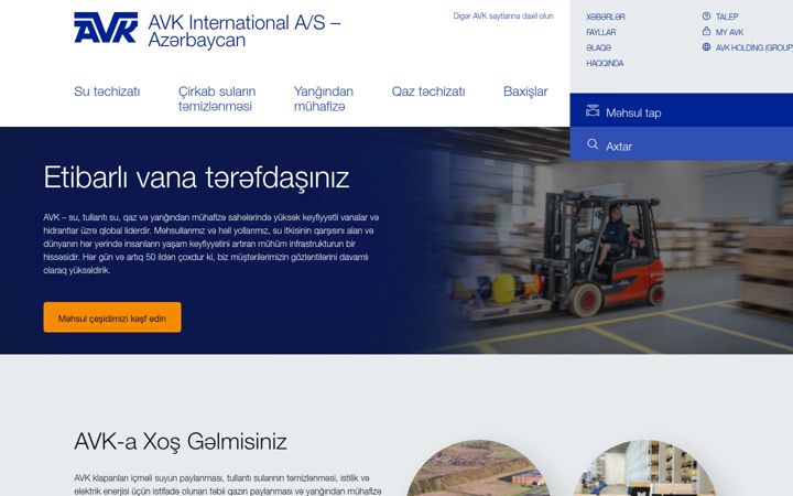 Screenshot of avk.az