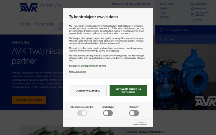 Screenshot of avk.com.pl