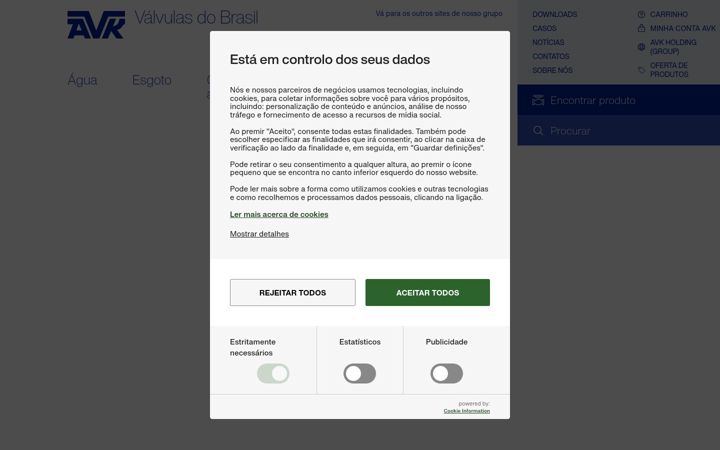 Screenshot of avkbr.com.br