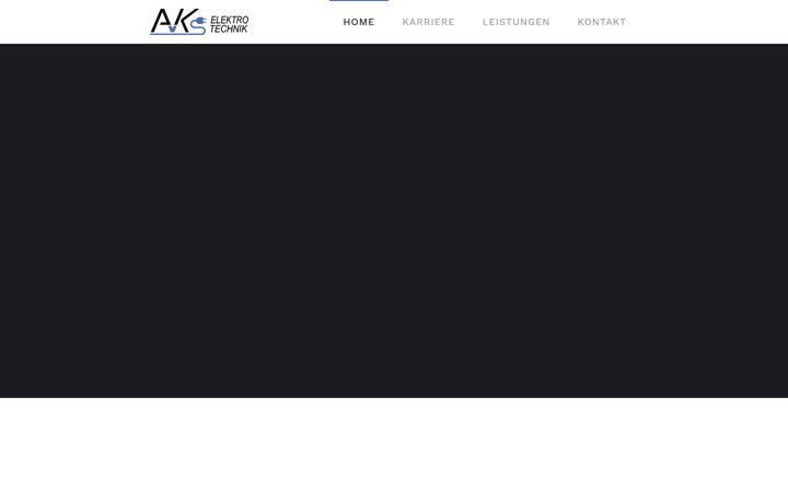 Screenshot of avkelektrotechnik.de
