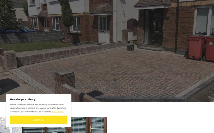 Screenshot of avlandscapedesigndublin.com