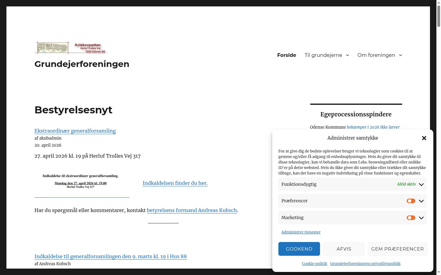 Zrzut ekranu banera zgody wyświetlanego przed jakąkolwiek interakcją