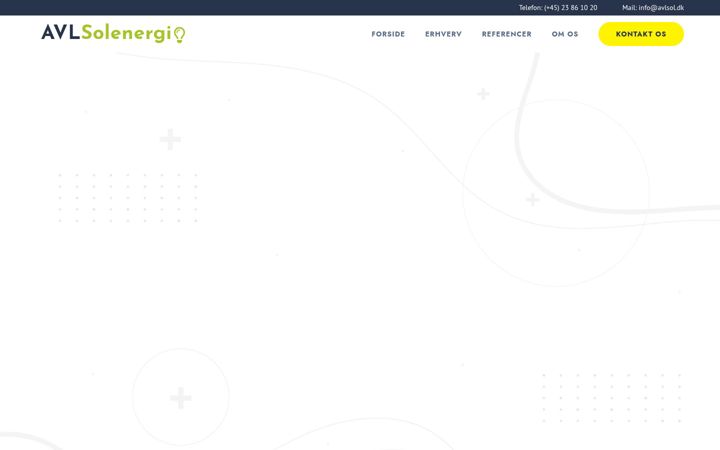 Screenshot of avlsol.dk