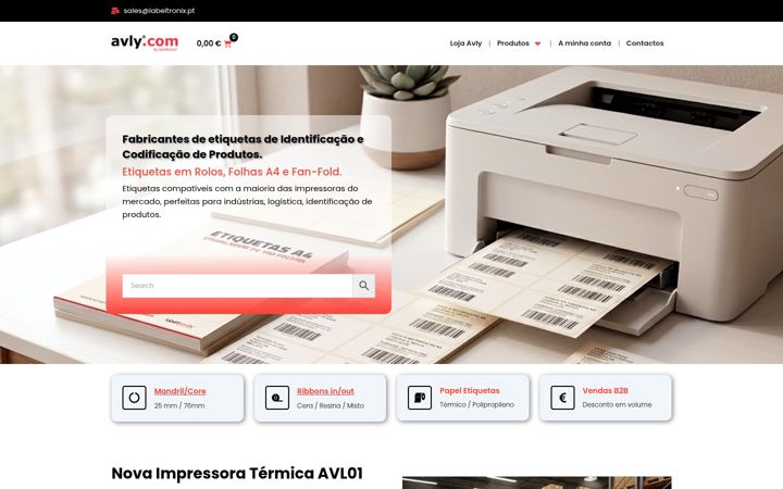Screenshot of avly.com