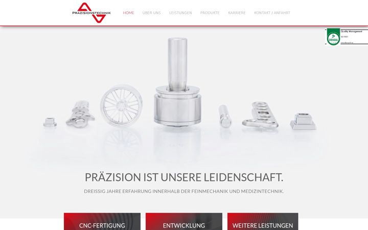 Screenshot of avm-racing.com