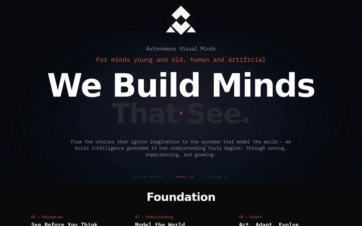 Screenshot of avm.ai