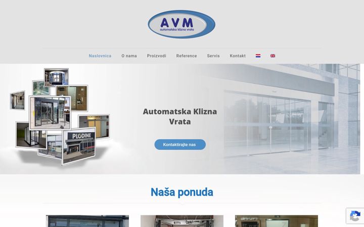 Screenshot of avm.hr
