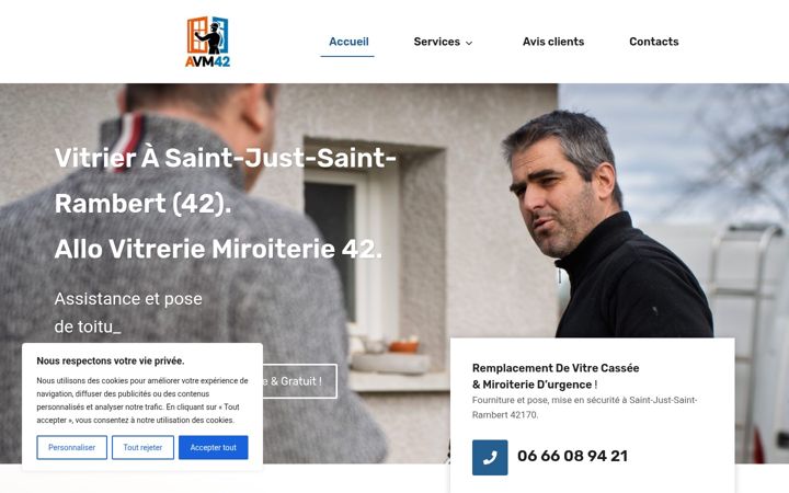 Screenshot of avm42.fr