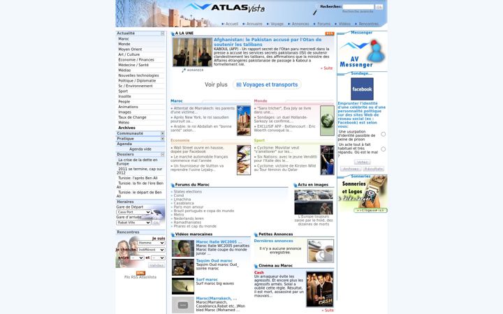 Screenshot of avmaroc.com