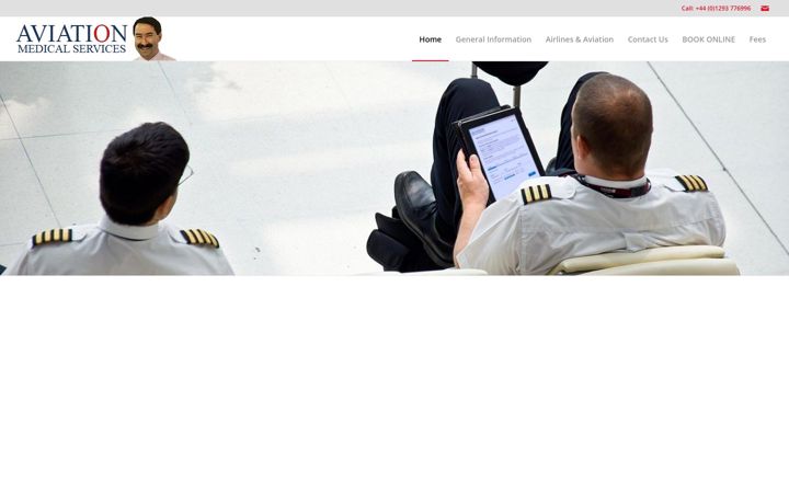 Captura de ecrã de avmed.org.uk