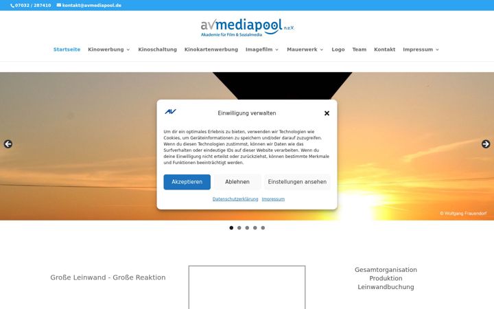 Screenshot of avmediapool.tv