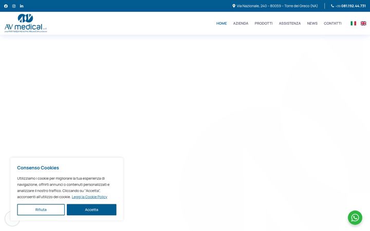 Screenshot of avmedical.it