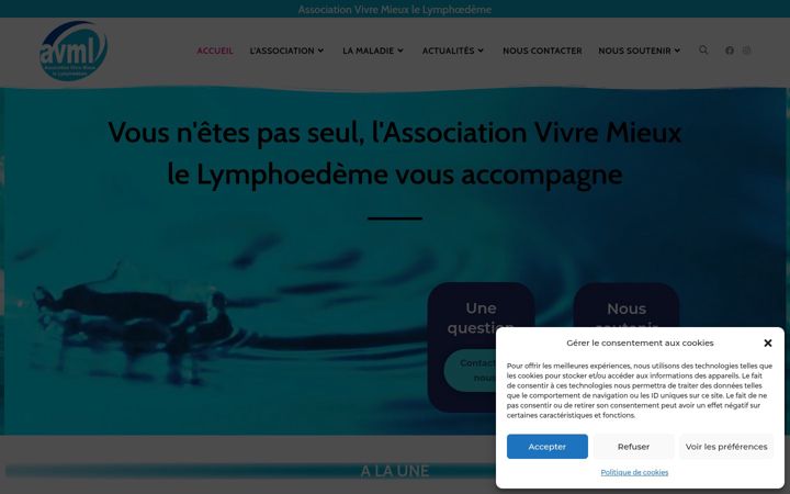 Screenshot of avml.fr
