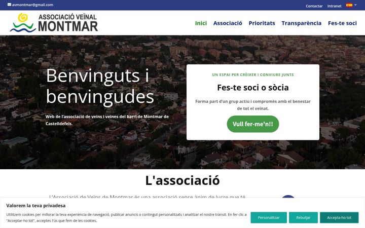 Екранна снимка на avmontmar.es