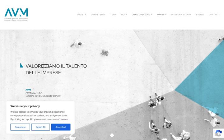 Screenshot of avmsgr.com