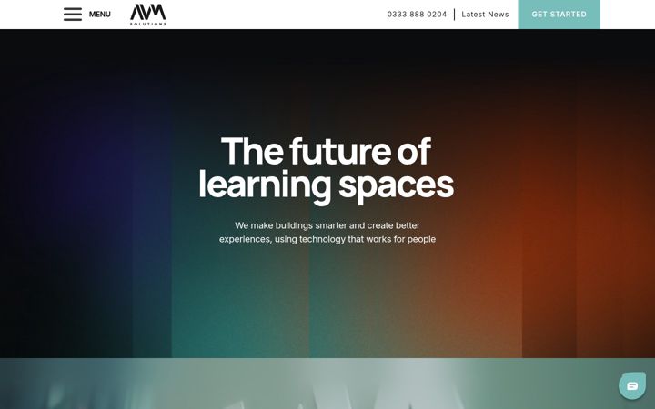 Screenshot of avmsolutionsuk.com