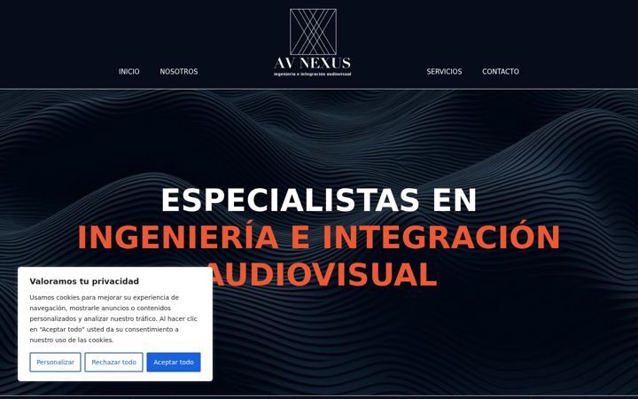 Екранна снимка на avnexus.es