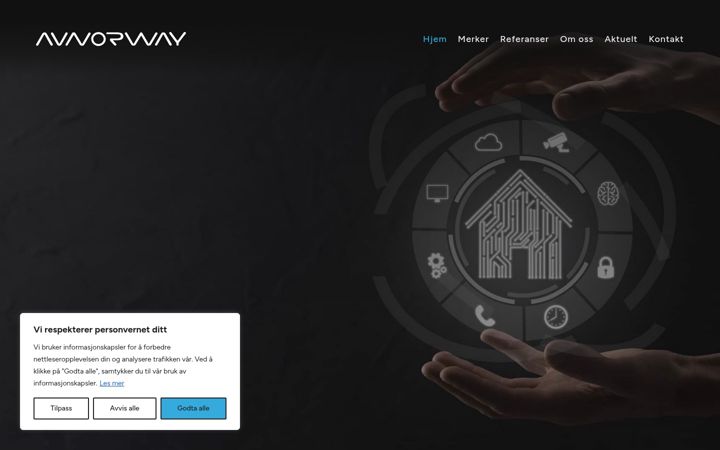 Screenshot of avnorway.no