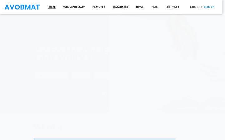 Screenshot of avobmat.hu