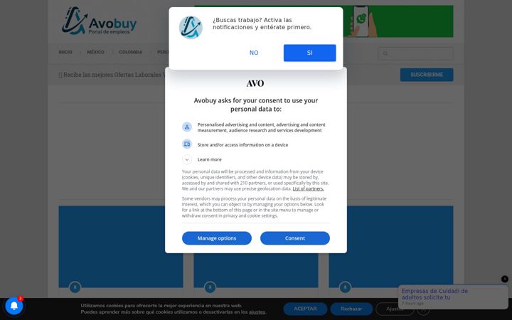 Screenshot of avobuy.com