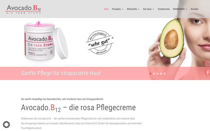 Ekrano kopija avocadob12.de