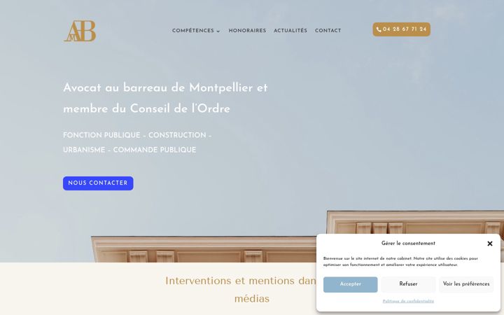Skjámynd af avocat-arnaud-buchard.fr