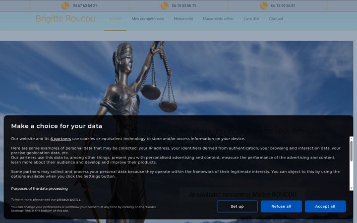 Screenshot van avocat-brigitte-roucou.fr