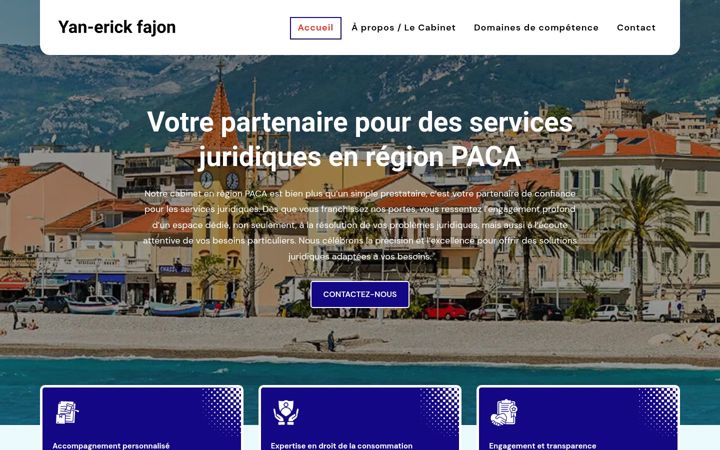 Ekrānuzņēmums no avocat-fajon-cagnes06.fr