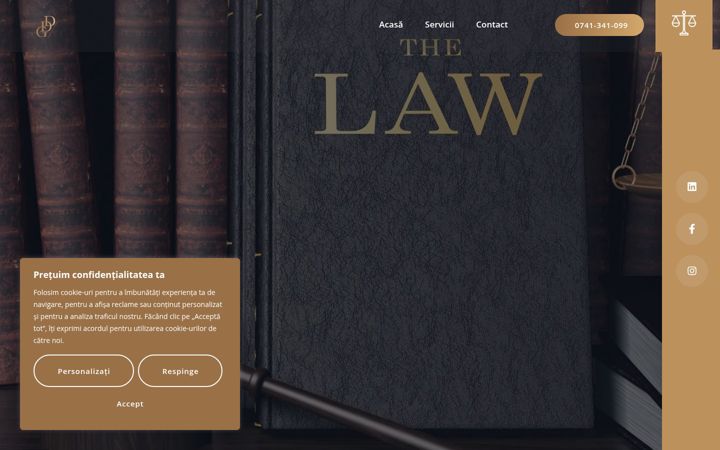 Screenshot of avocat-gdd.ro