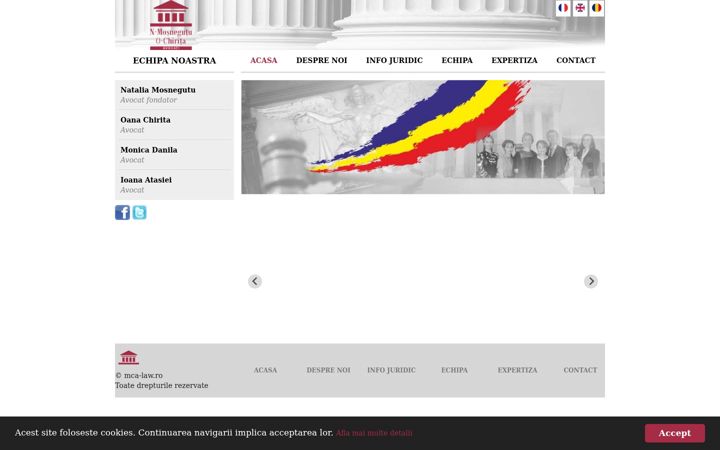 Screenshot of avocat-help.ro