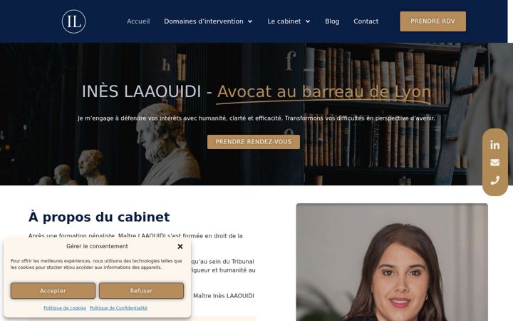 Screenshot of avocat-laaouidi.fr