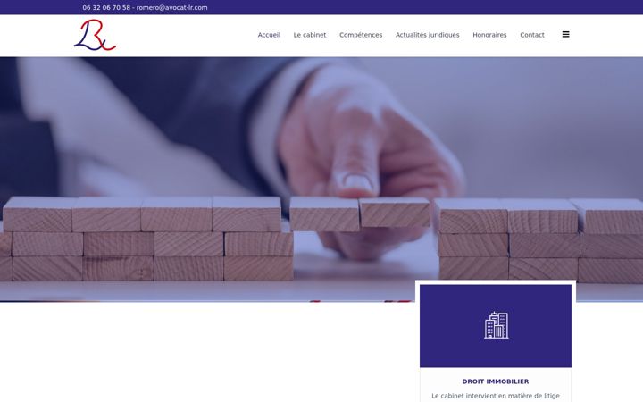 Screenshot of avocat-lr.com