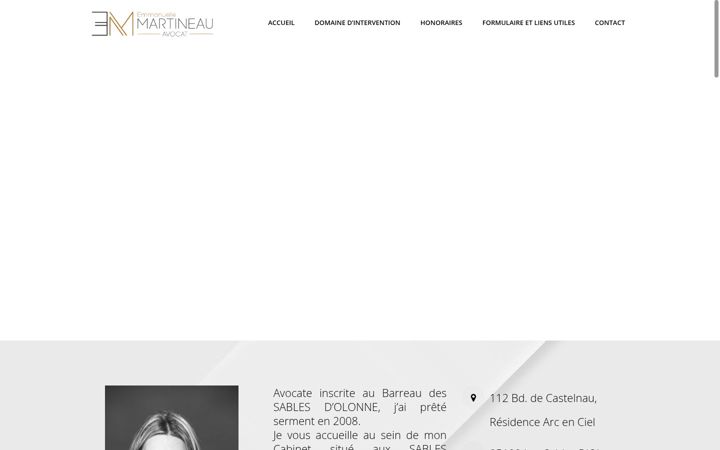 Screenshot van avocat-martineau.fr