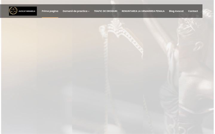 Screenshot of avocat-mirabela-felea.ro