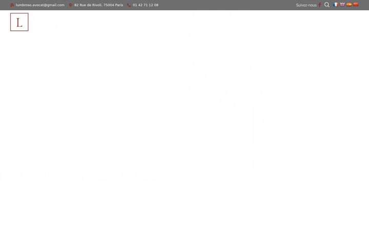 Screenshot of avocat-pierre-lumbroso.com