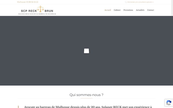 Screenshot of avocat-reck-brun.fr