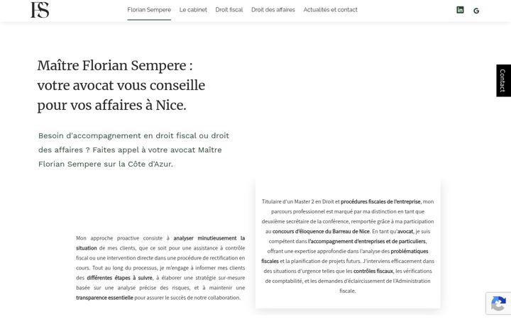 Screenshot of avocat-sempere-nice.fr