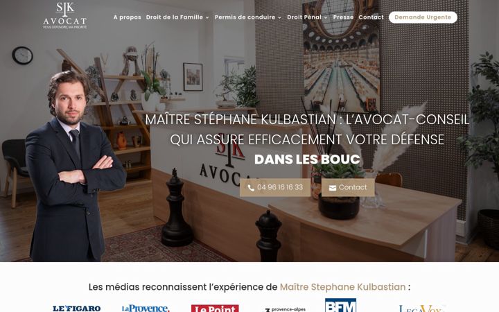 Screenshot of avocat-sk.com