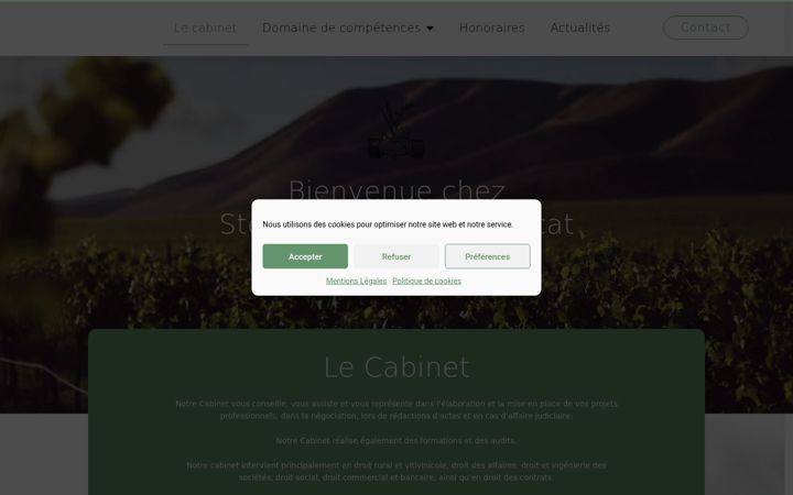 Screenshot of avocat-sl.fr
