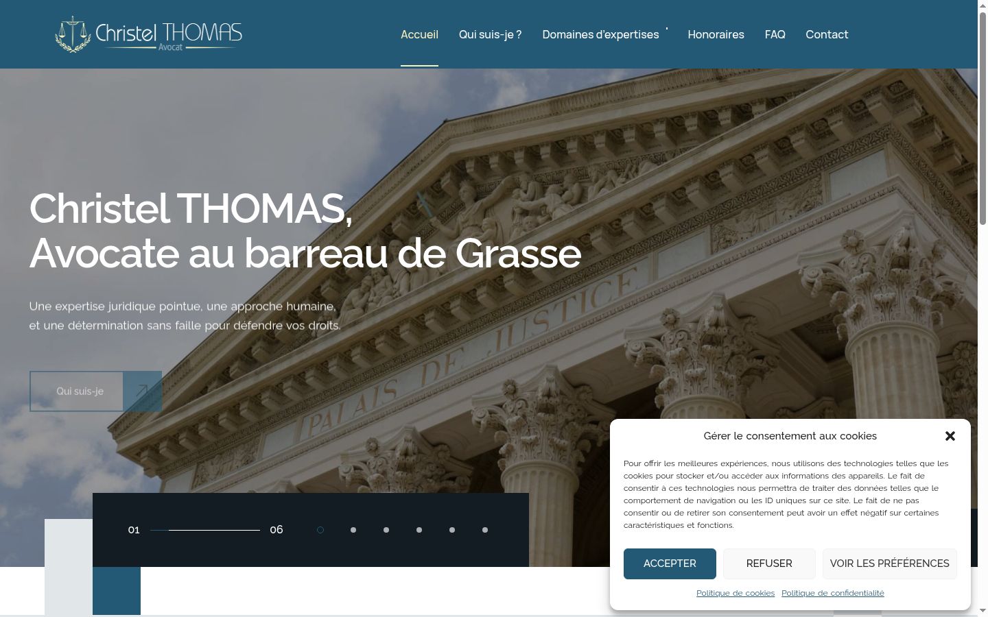 Screenshot tal-banner tal-kunsens muri qabel kwalunkwe interazzjoni