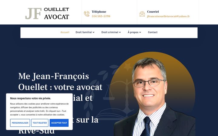 Ekrano kopija avocatrivesud.ca